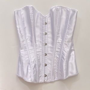 White Corset Size S